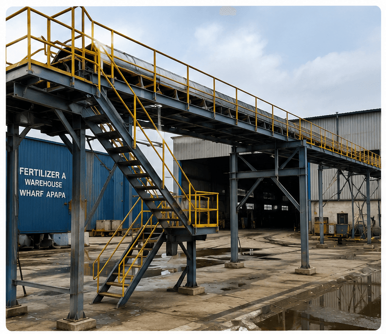 Fertilizer Conveyor Platform