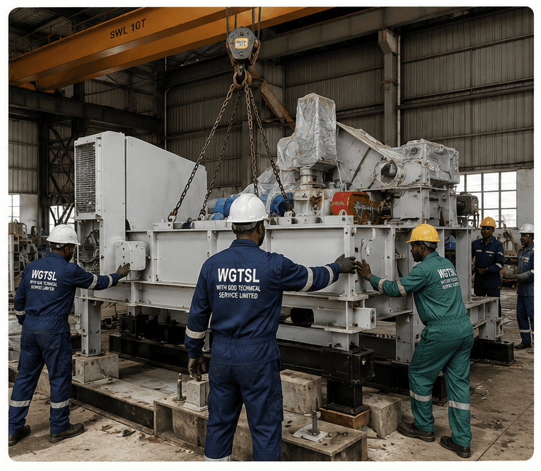New Machine Installation — JOF Factory