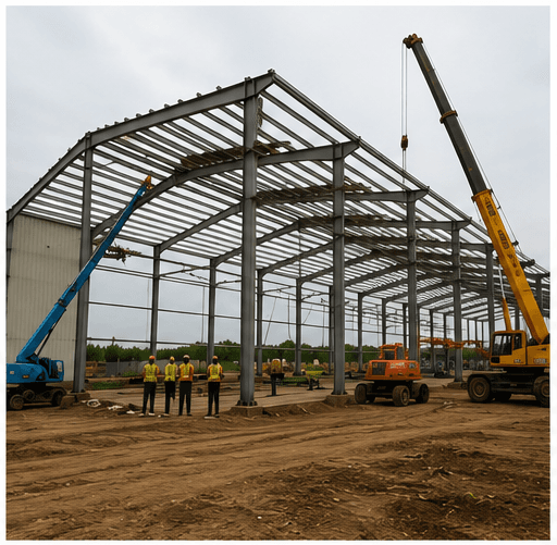Warehouse Design, Fabrication & Erection